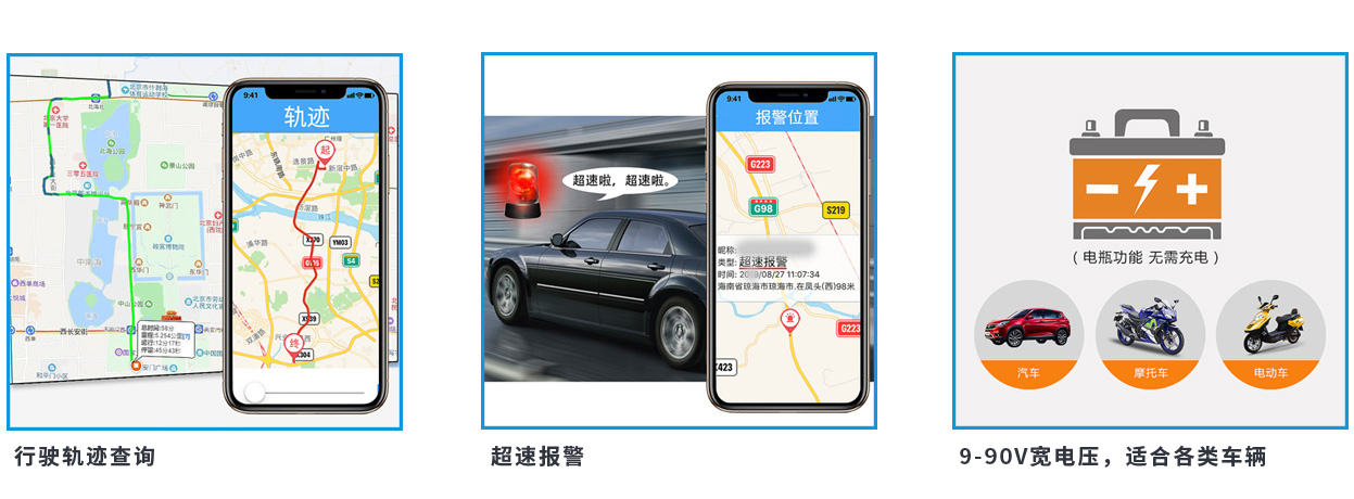 有線4G定位終端KG-08