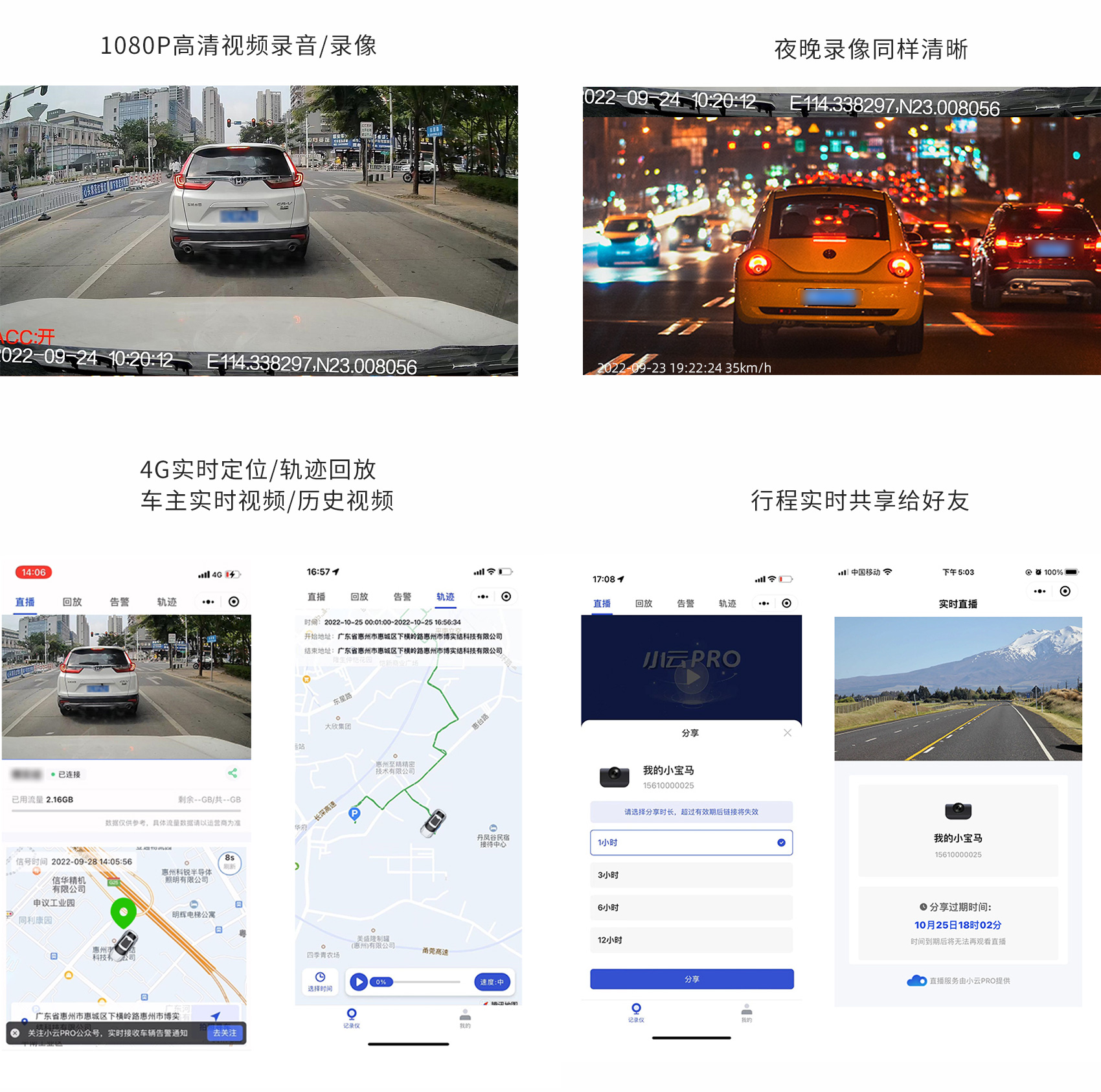 4G行車記錄儀GH10功能 4G行車記錄儀GH10功能